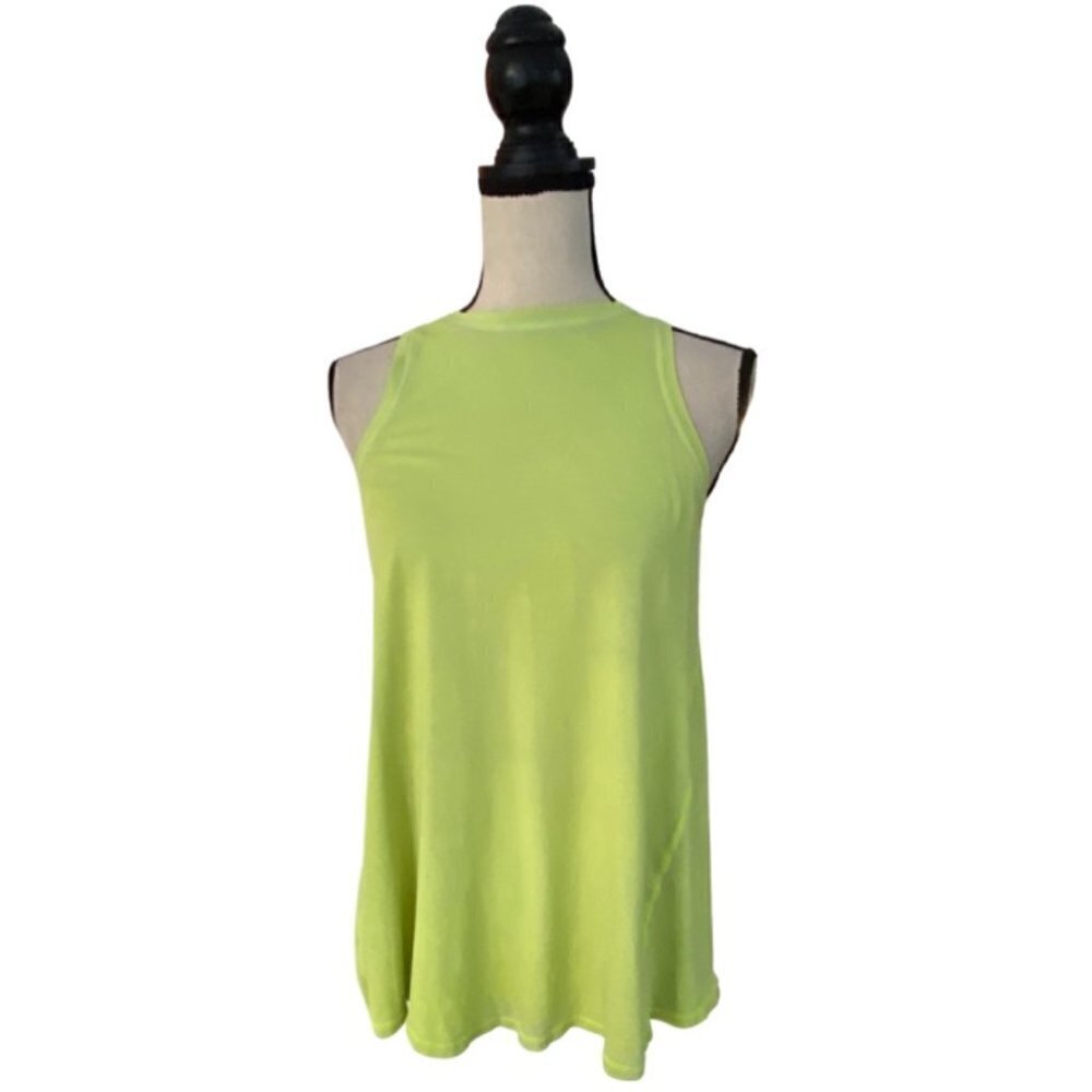 Lululemon All Tied Up Neon Yellow Top 6